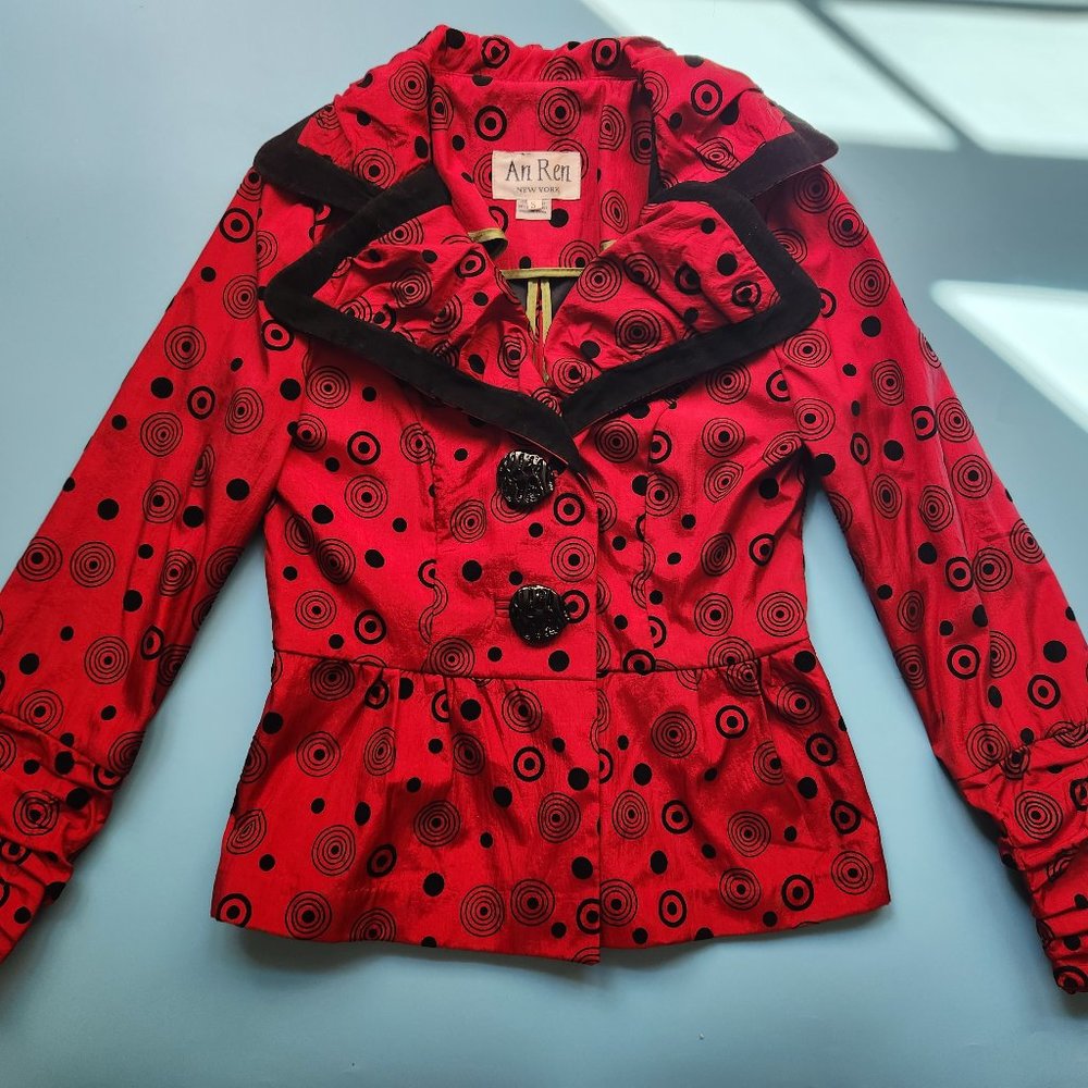 An Ren of New York Red Jacket- size Small/petite